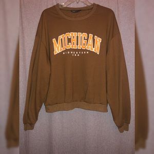 Michigan sweatshirt
